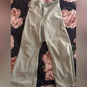 Green marine jeans size 6